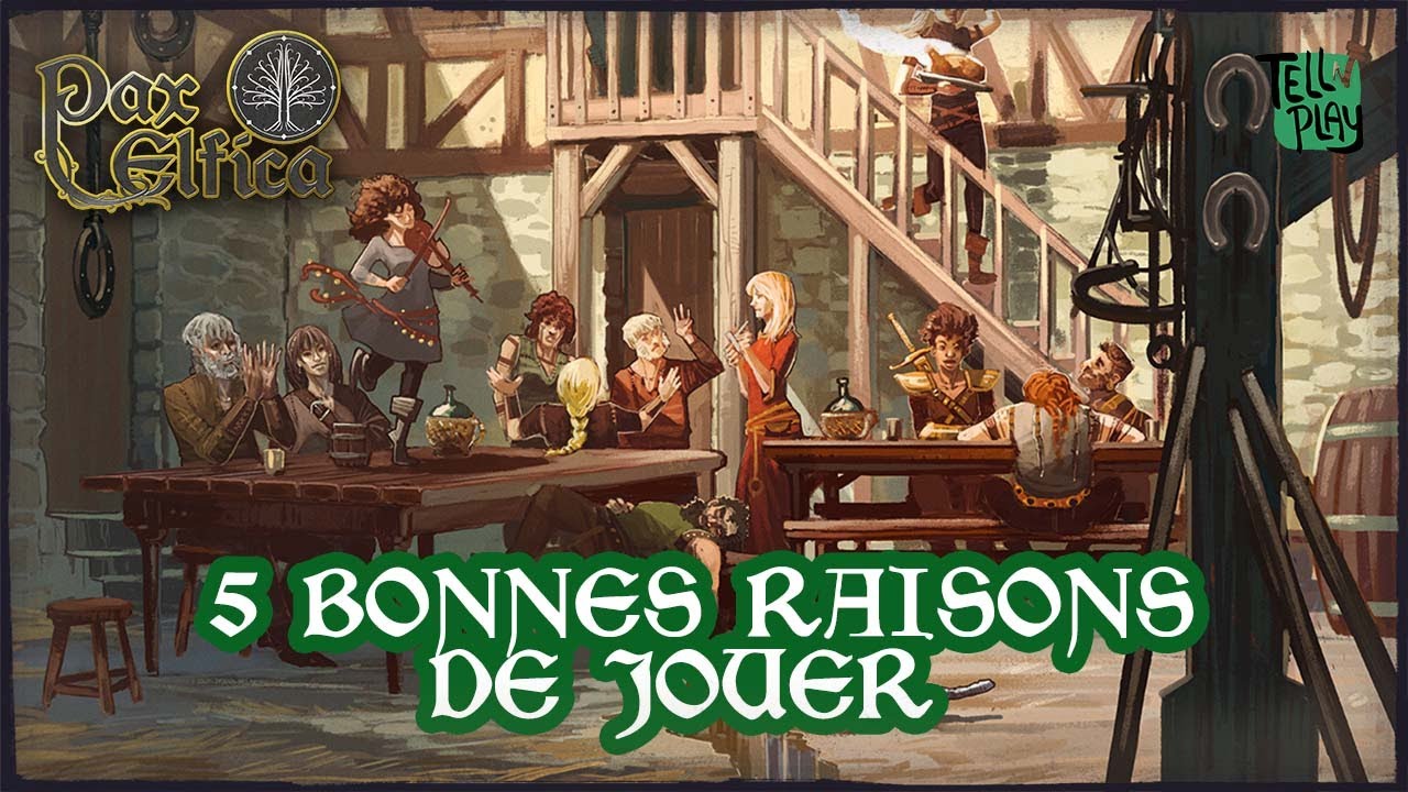5 bonnes raisons de jouer à PAX ELFICA - PJ #jdr #fantasy #rpg