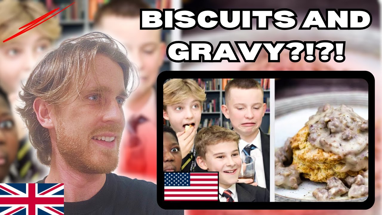 Британцы РЕАКЦИЯ на американские ПЕЧЕНЬЯ и ПОДЛИВЫ