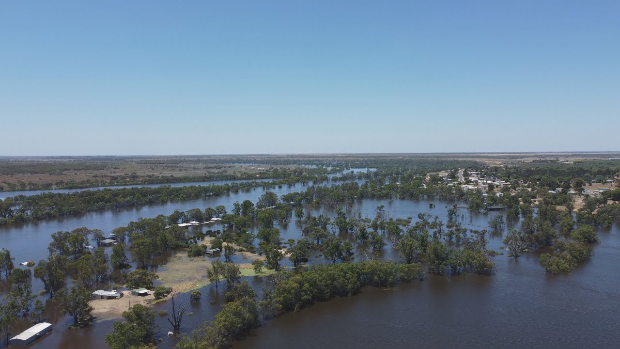 River Murray Flood 2022 Swan Reach and Marks Landing