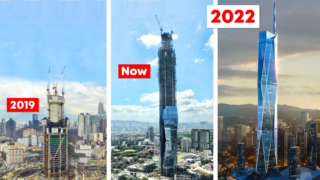 The World's New Second Tallest Skyscraper (Merdeka PNB 118)