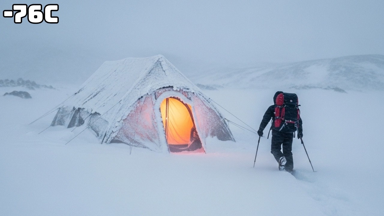 −76°C Deep Arctic Freeze | Hot Tent Alone