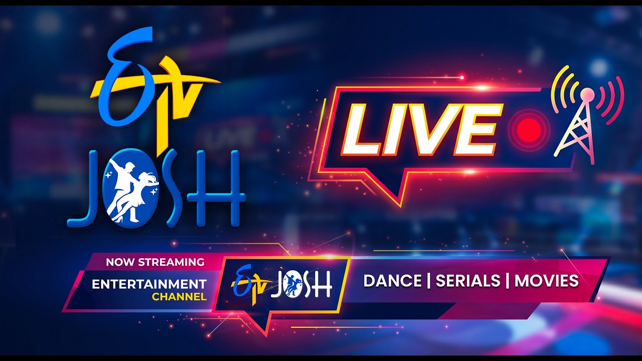 ETV Josh LIVE 24/7 | Telugu Entertainment Channel | Serials, Dance & Movies