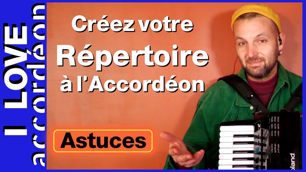 🪗 Créer Votre Répertoire à l'Accordéon en 4 Étapes simples 🪗