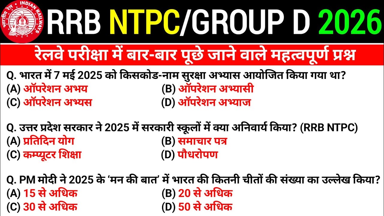 RRB NTPC GK GS 2024 🔥 | Railway NTPC CBT-1 Previous Year Paper 2021 | 40 Marks GK GS Marathon