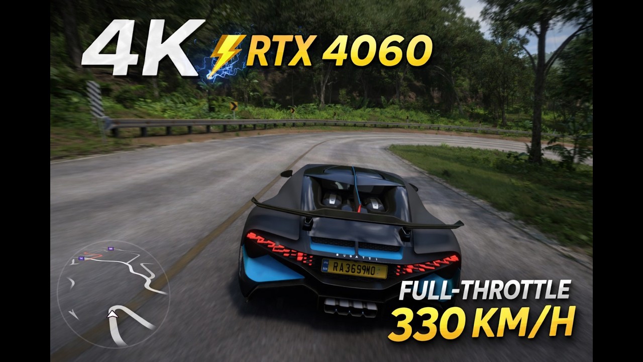 Bugatti Divo 2022 Forest Run 🌲 | Forza Horizon 5 | 4K 60FPS RTX