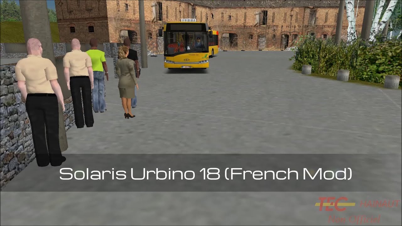 [FR/EN] OMSI 2 : Solaris Urbino 18 (French Mod) by Italien83 with 