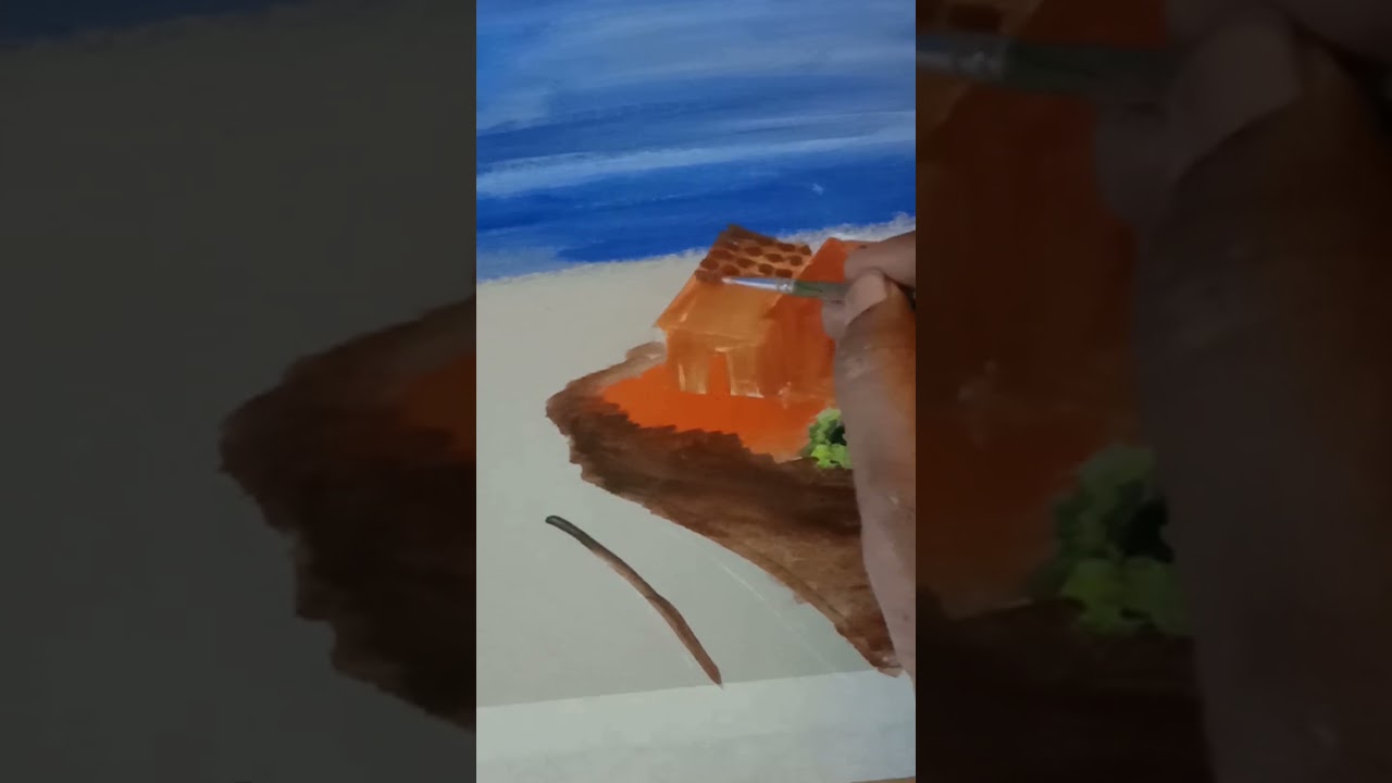 easy Acrylic painting 