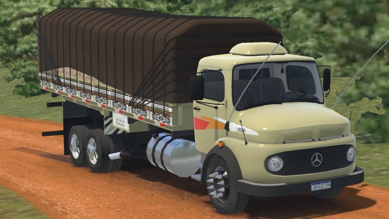 O MEU MERCEDEZ 1113 SOFREU  na SUBIDA no- Global Truck Online 