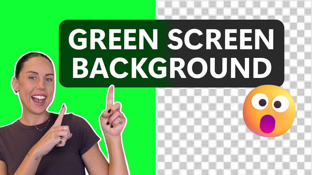 How to replace a green screen background 