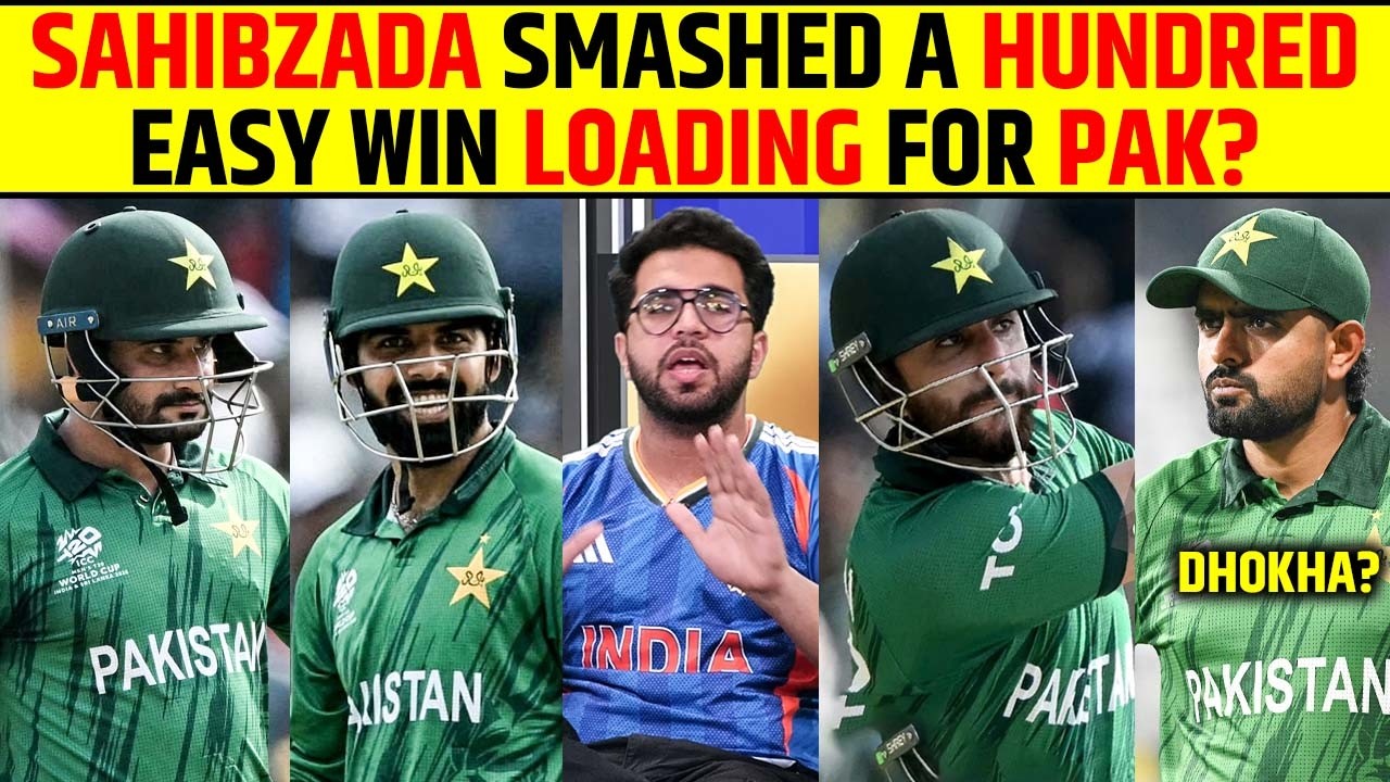 SAHIBZADA SMASHED A HUNDRED | EASY WIN LOADING FOR PAKISTAN? BABAR KO KIYA BEIZZAT? #pakvsnam