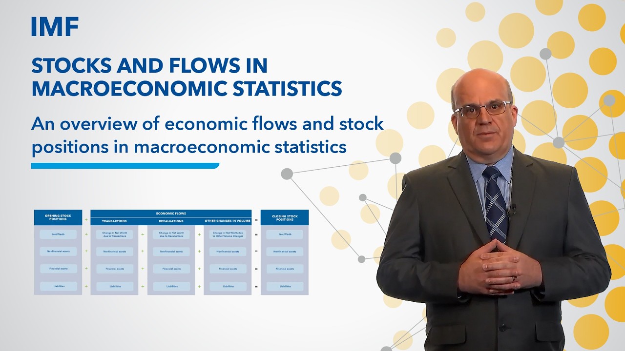 An overview of economic flows and stock positions in macroeconomic statistics