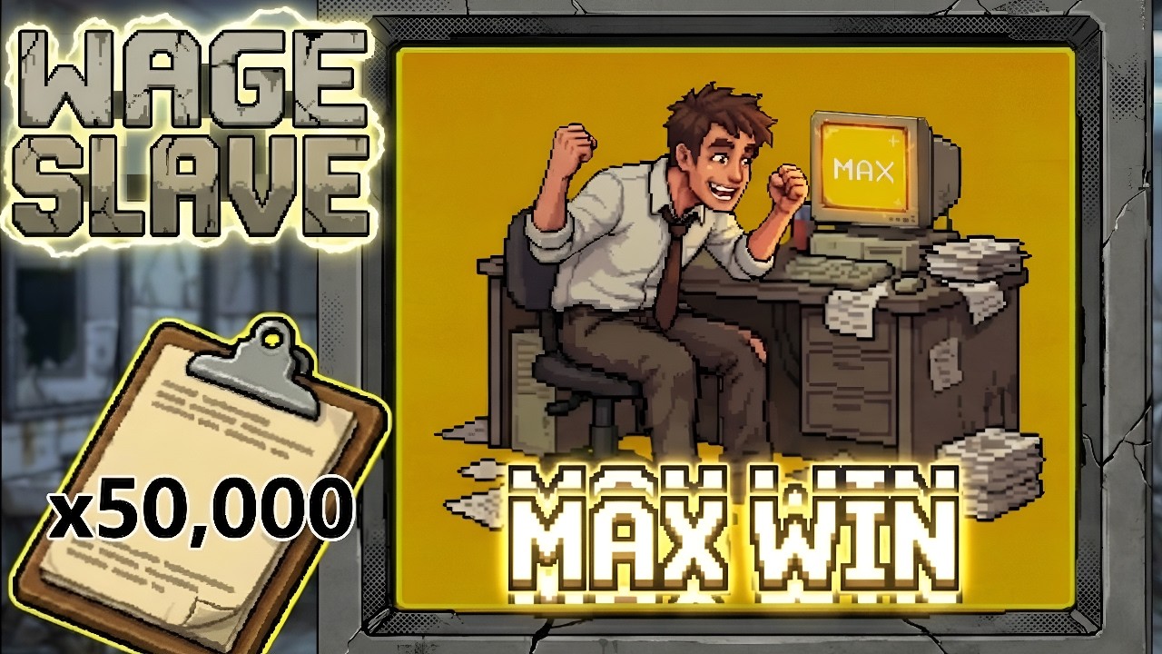 MAX WIN ON NEW EXCLUSIVE WAGE SLAVE SLOT!