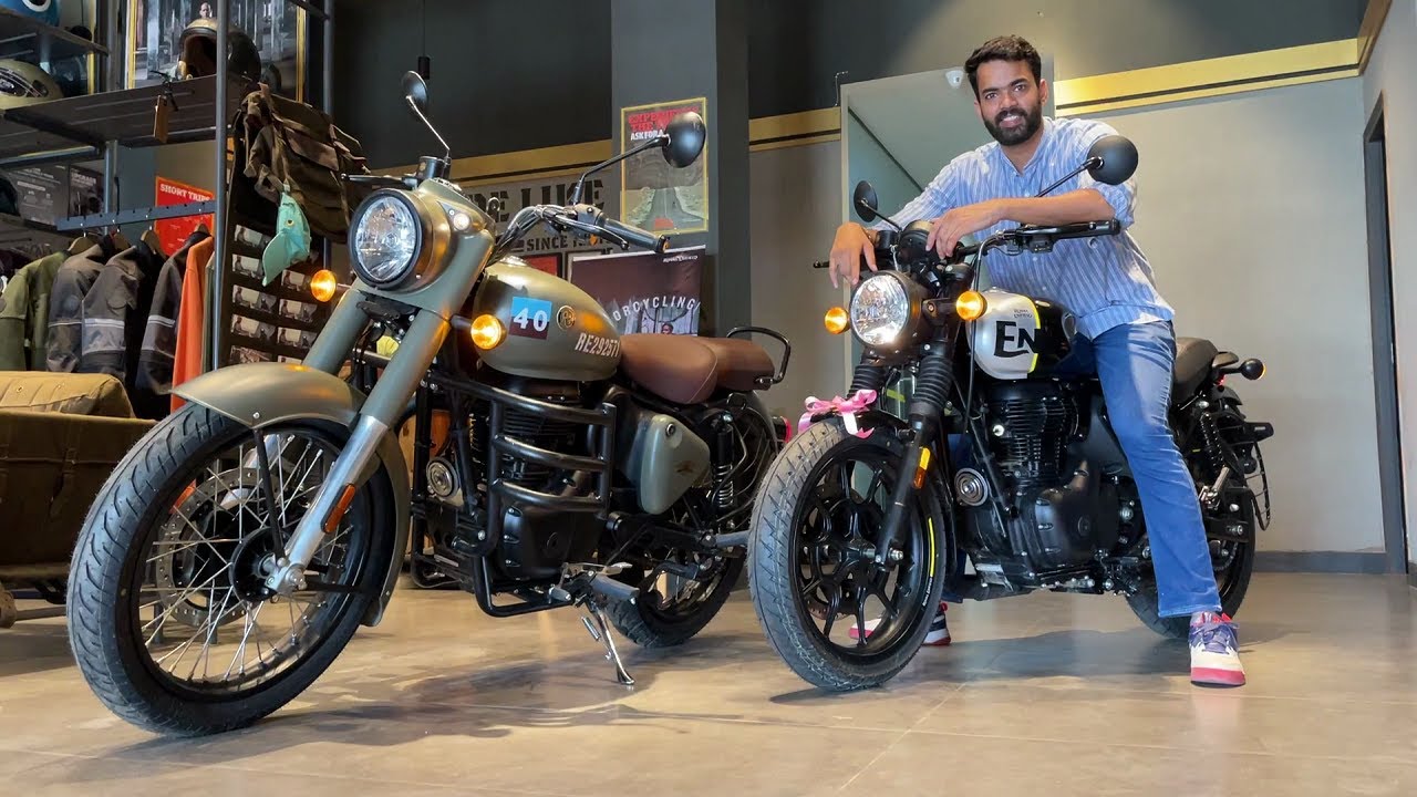 Royal Enfield Hunter 350 против Classic 350: какой выбрать? Подробное сравнение