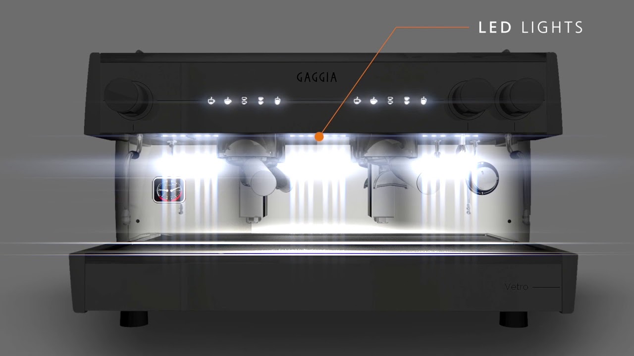 Gaggia Vetro: the safest machine on the market