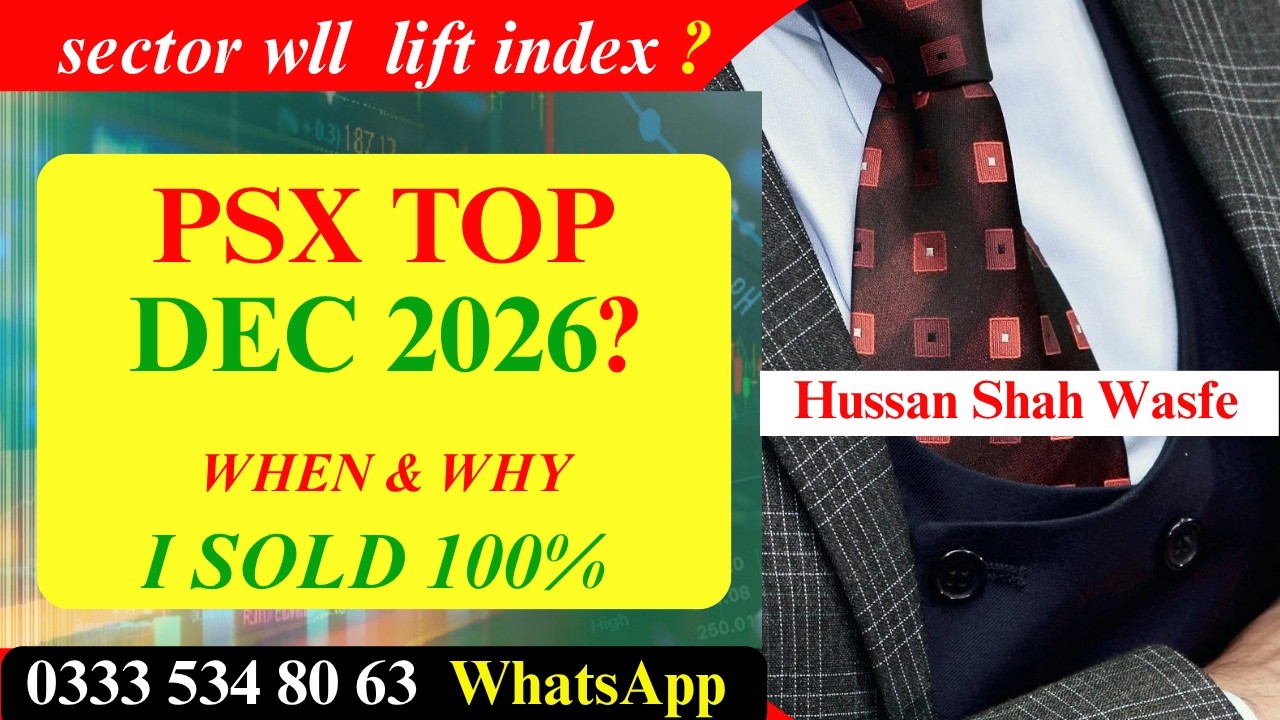 PSX TOP 2026? | Hussain Shah Wasfi | The 1% Mindset