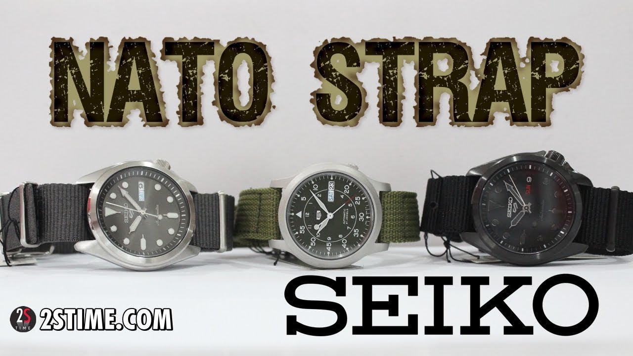 SEIKO 5 Nato Strap | Old Models vs. New Models