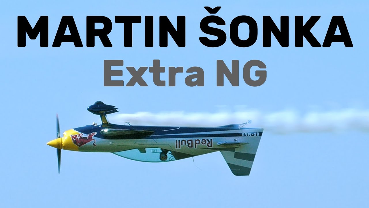 UNLIMITED AEROBATICS with Martin Šonka commentary | Extra NG | 4K | Airshow Břeclav 2025