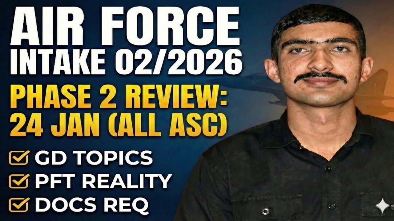 Airforce Intake 02/2026 Phase 2 Review | 24 Jan All ASC Update #AirforcePhase2 #AirforceReview 