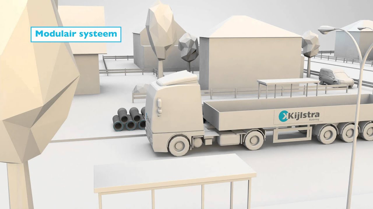 Animatie Kijlstra Riolering - Blue Tube systeem