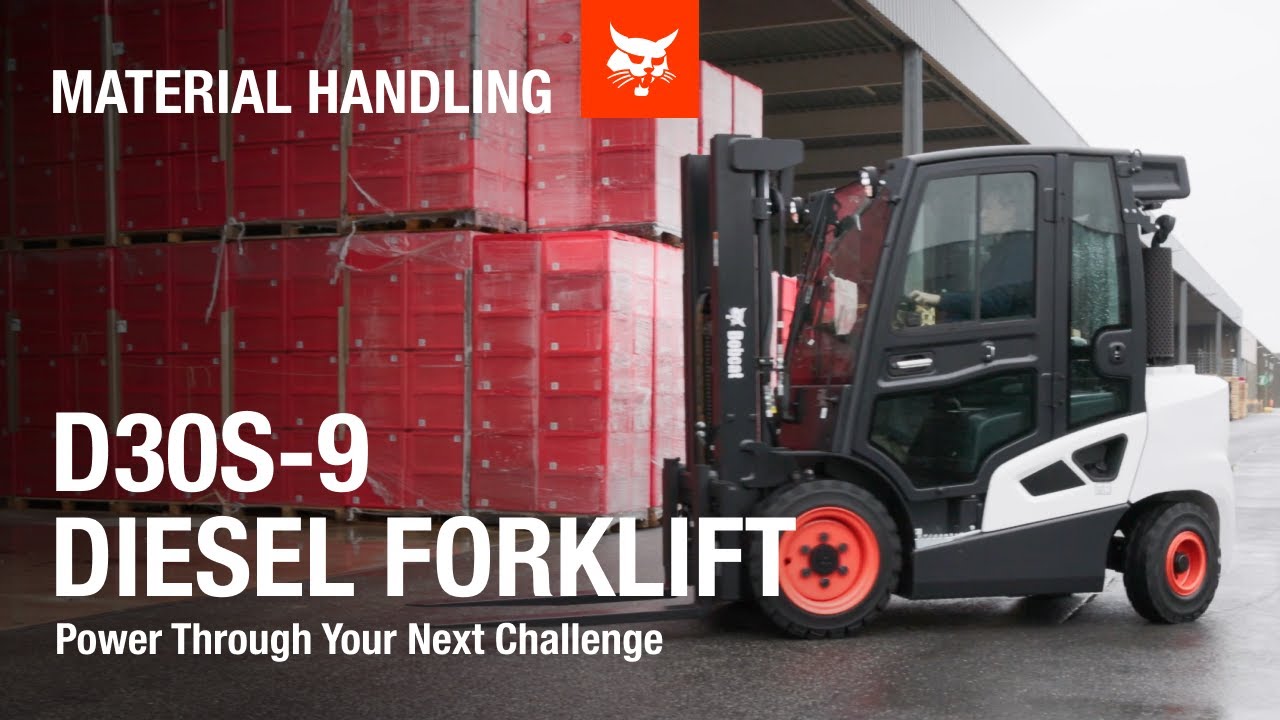 Bobcat D30S-9 Diesel Forklift: Power Through Your Next Challenge