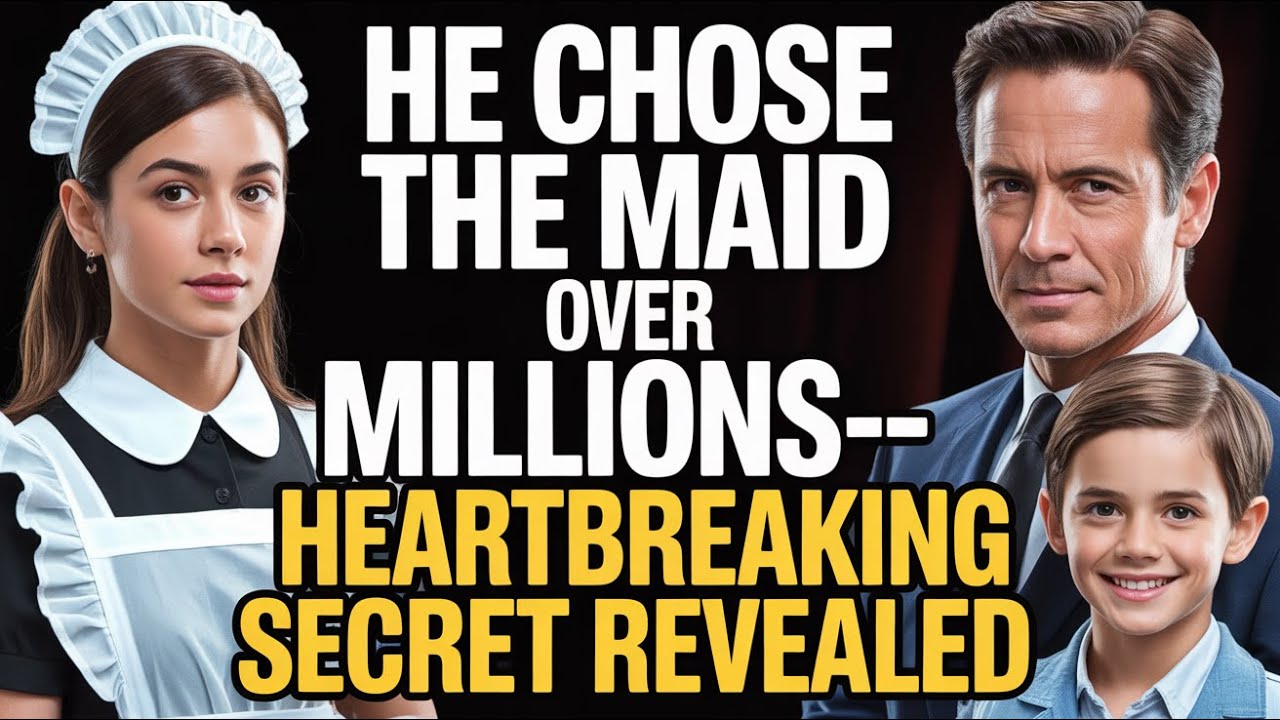 AMAZING Twist: MILLIONAIRE CEO's SON REVEALS a TOUCHING SECRET, CHOOSING the MAID Over SOCIALITES!