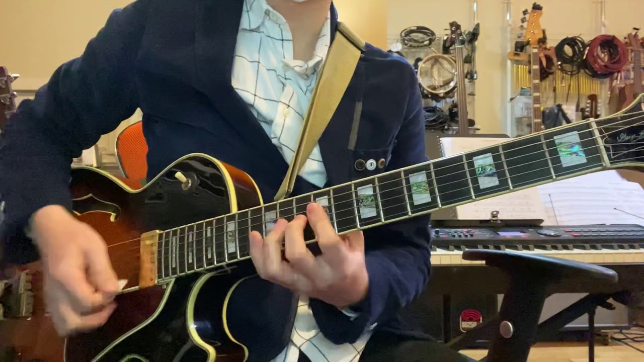 Afro Blue jazz guitar