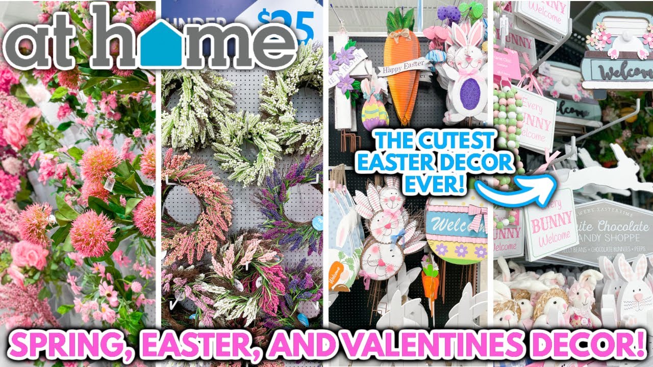 *2022* AMAZING Spring and Easter Home Decor | Home Decorating Ideas at the At Home Store