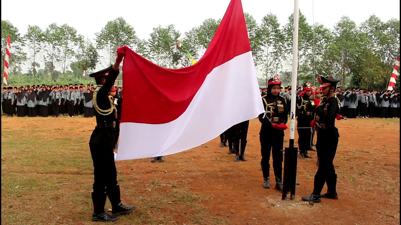 Paskibra MTs Satu Atap Balaraja Dalam Peringatan HUT RI KE 72