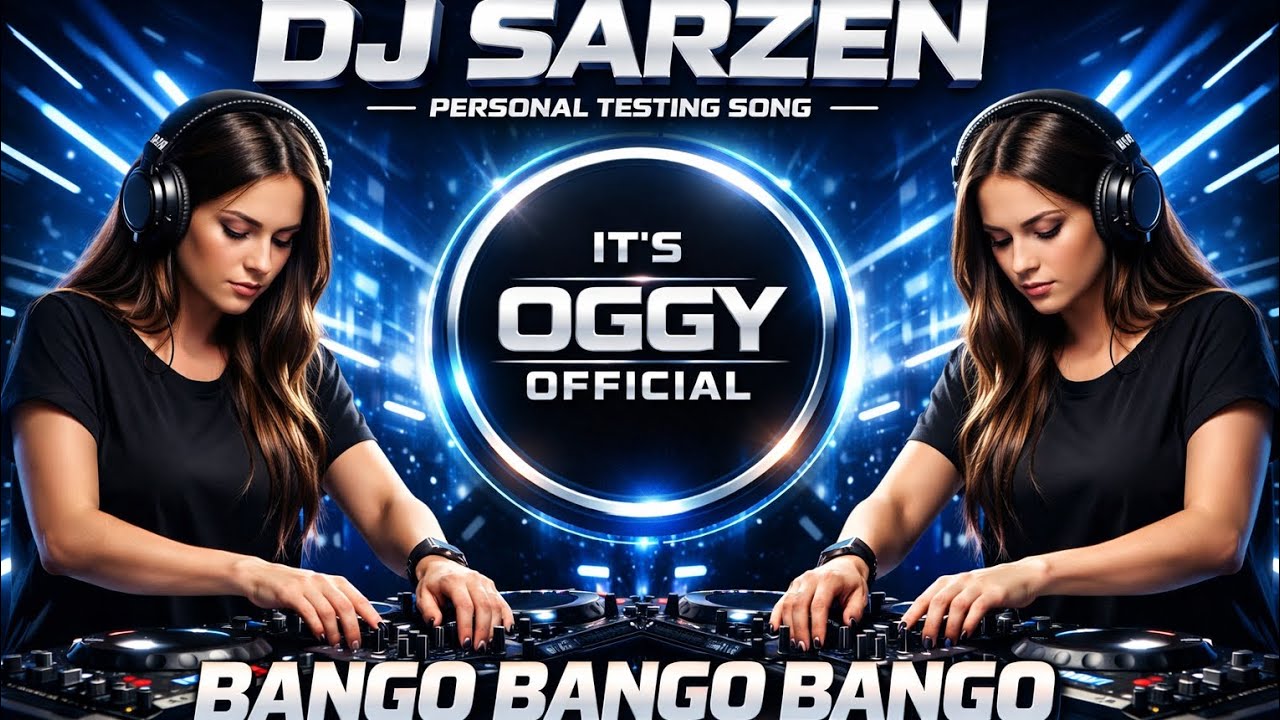 BANGO BANGO BANGO  // DJ SARZEN PERSONAL TESTING SONG 💥 // MIX BY - DJ RJ X DJ RAJU