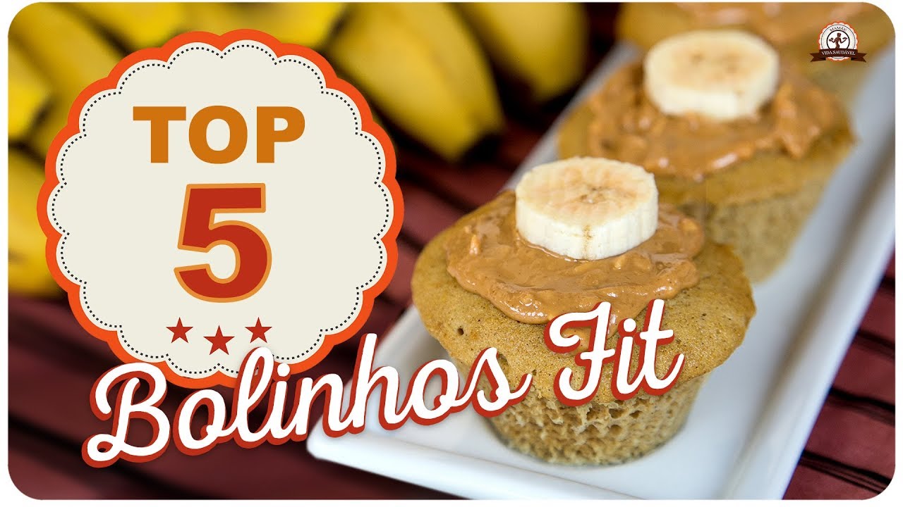 TOP 05 - BOLINHOS FIT {muffins, cupcakes...} | Mamãe Vida Saudável #21