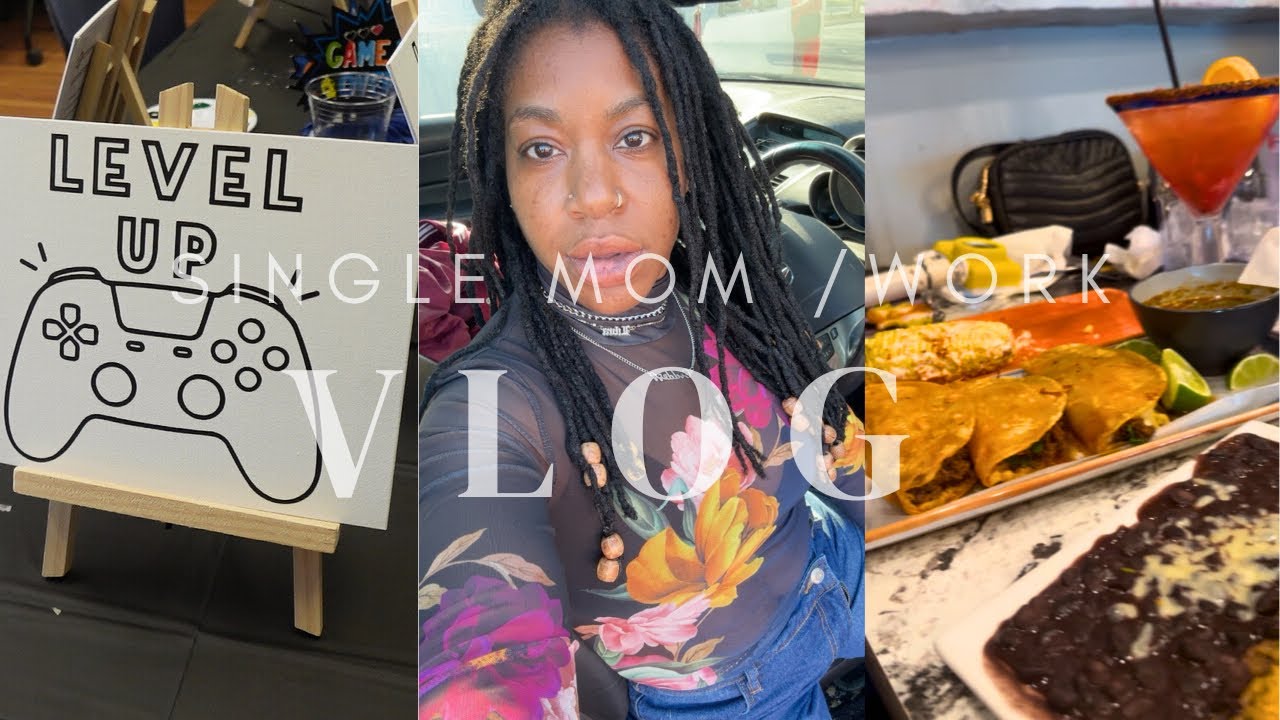 SINGLE MOM, WORK VLOG | Back at THE RACK! Going back home for parties and MILF Club 2.0 link up
