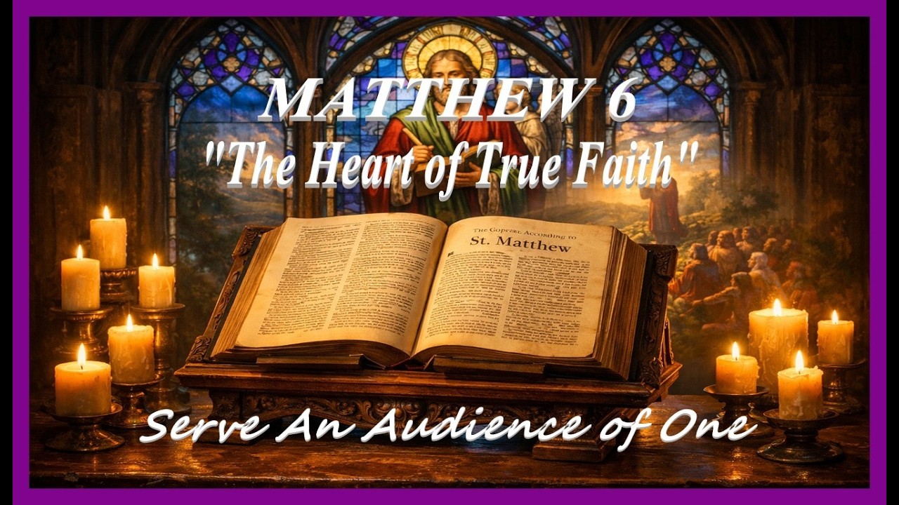 MATTHEW 6 SERMON ON THE MOUNT