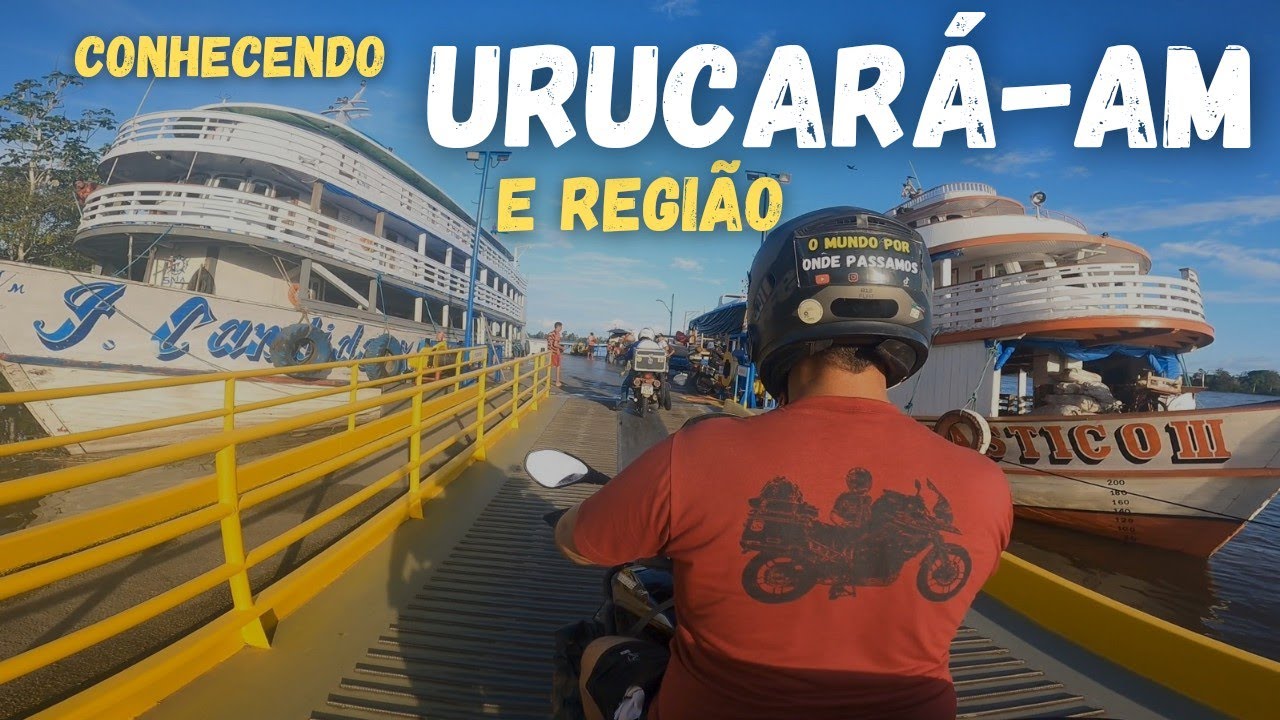 Cidades sem estradas na Amazônia| VIAGEM DE MOTO EP11