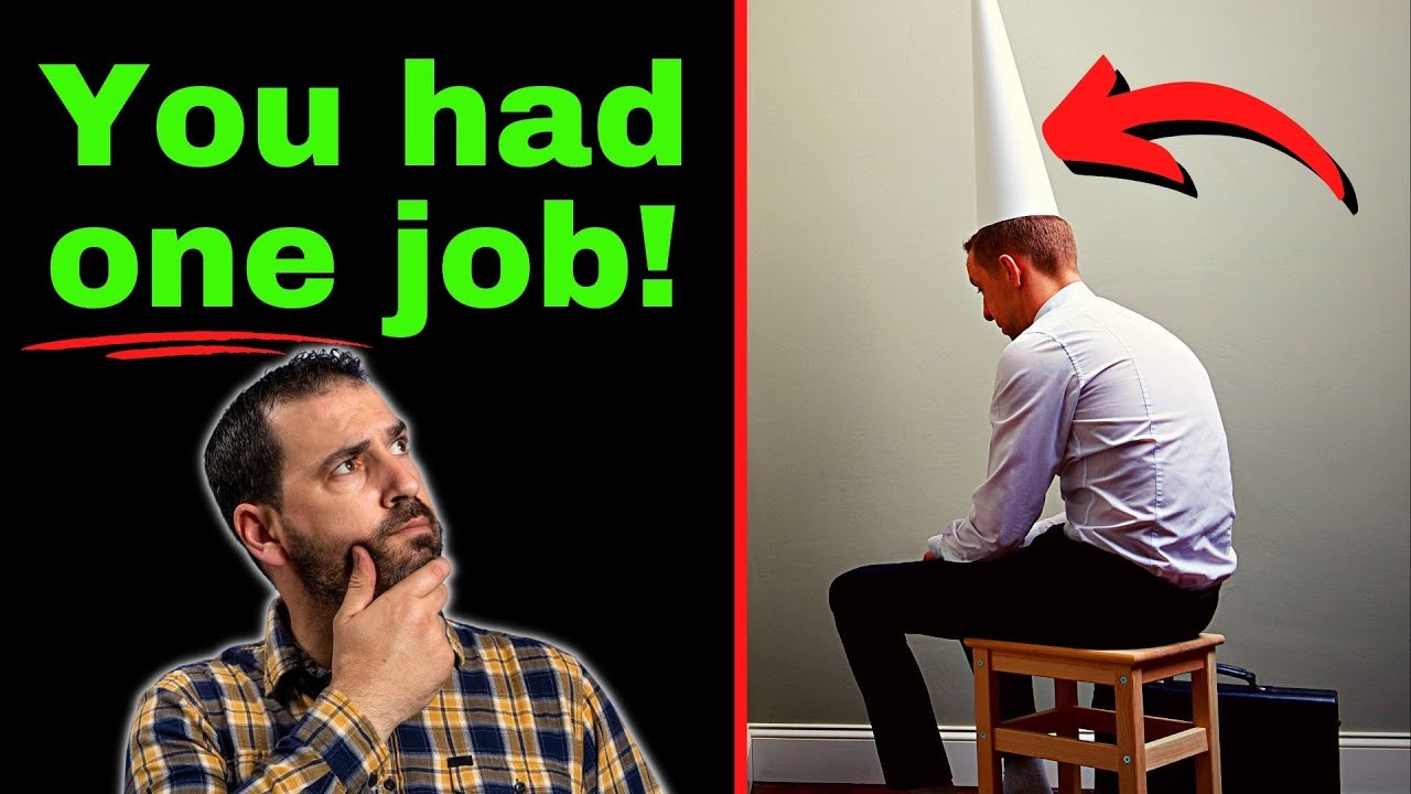 Tales From tech Support - How not to follow simple directions
