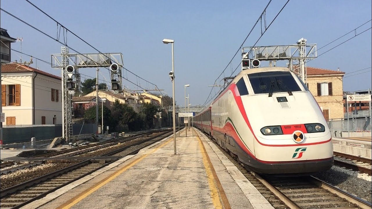 LA SUPER-STROMBAZZATA PROLUNGATA A GRAN VELOCITÀ DELLA E414.118 FRECCIABIANCA!