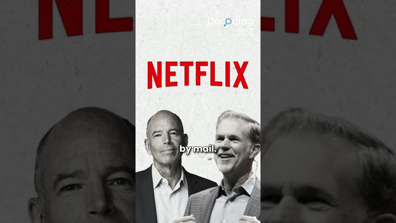 The Story Of NETFLIX | #shorts #netflix #business