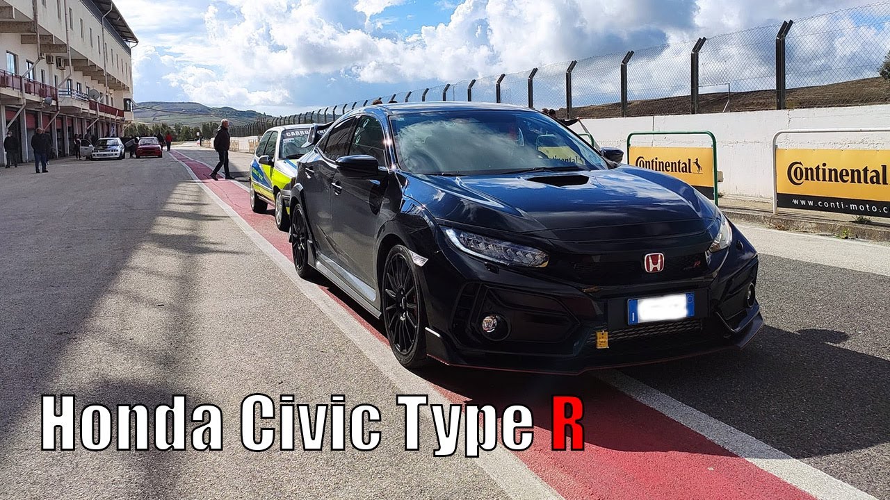 Time attack Sicilia Honda Civic type r Fk8 autodromo racalmuto