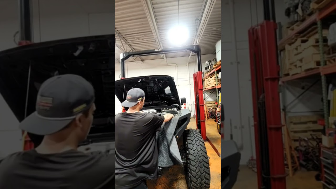 Custom Wrangler DEMON SWAPPED #automobile #custom #racejeep #racecar #performance #performancecars