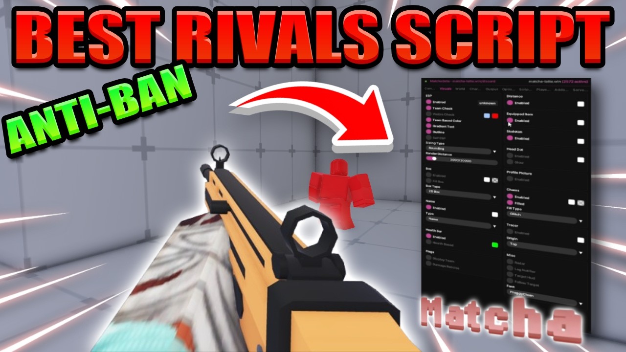 Лучший чит/скрипт для Rivals 2026 | Matcha External | Бесшумное прицеливание, аимбот, наведение н...