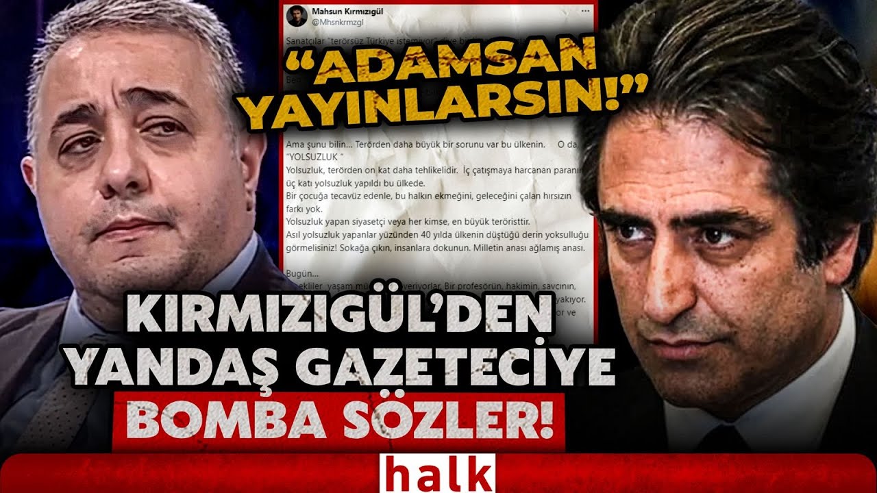 AKP'li isim hedef göstermişti! Mahsun Kırmızıgül, yandaş gazeteci Zafer Şahin'i yerin dibine soktu!