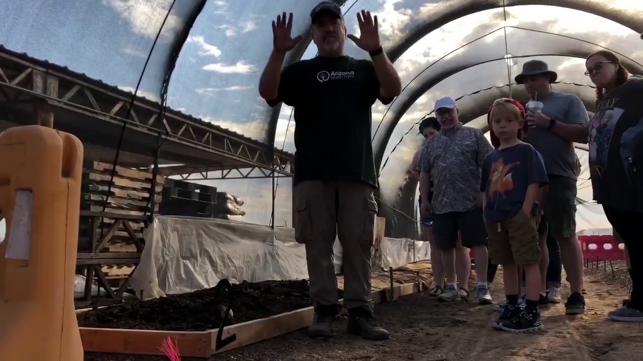 Arizona Worm Farm - Station 2 - Worm Grow-out Beds