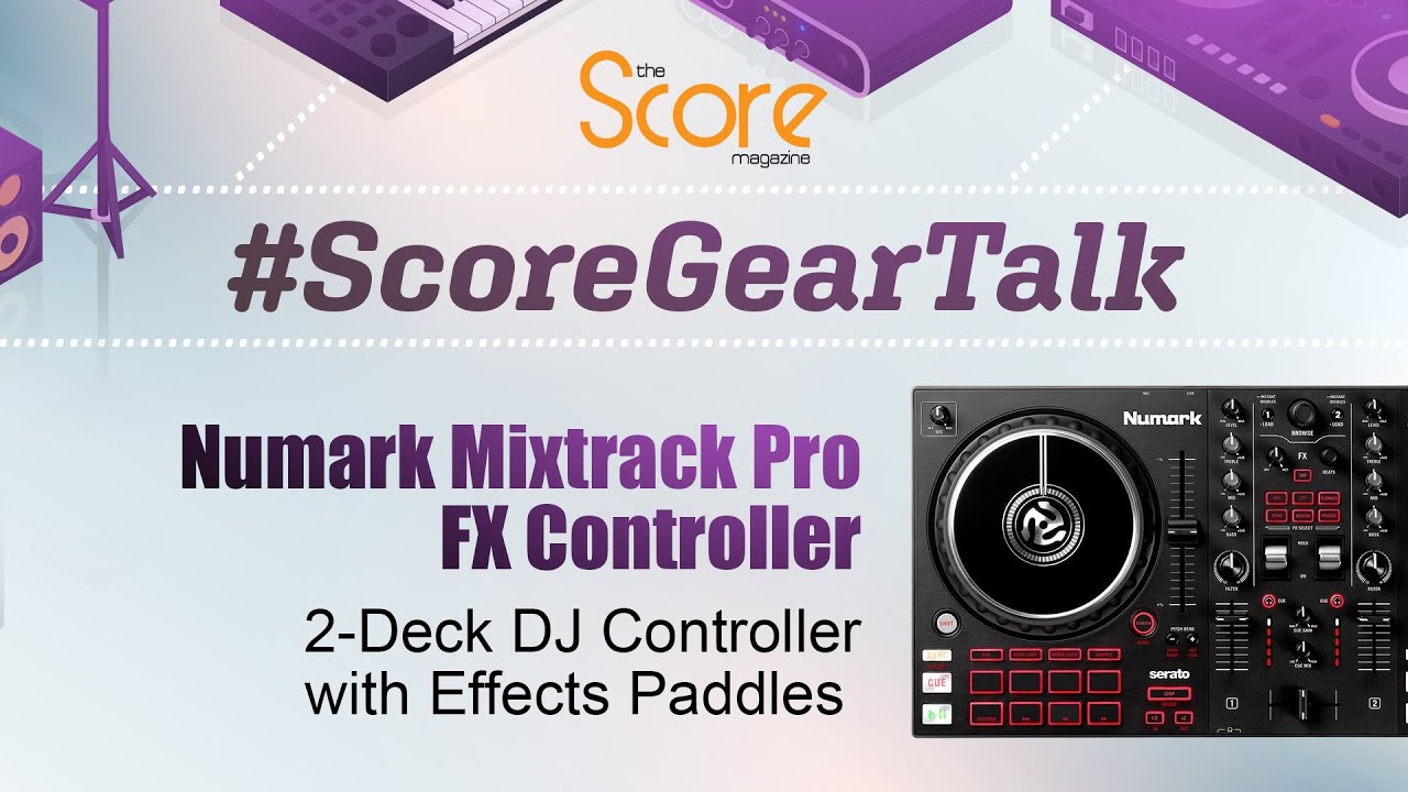 Numark Mixtrack Pro FX Controller | DJ | Mixing starts here | Unboxing