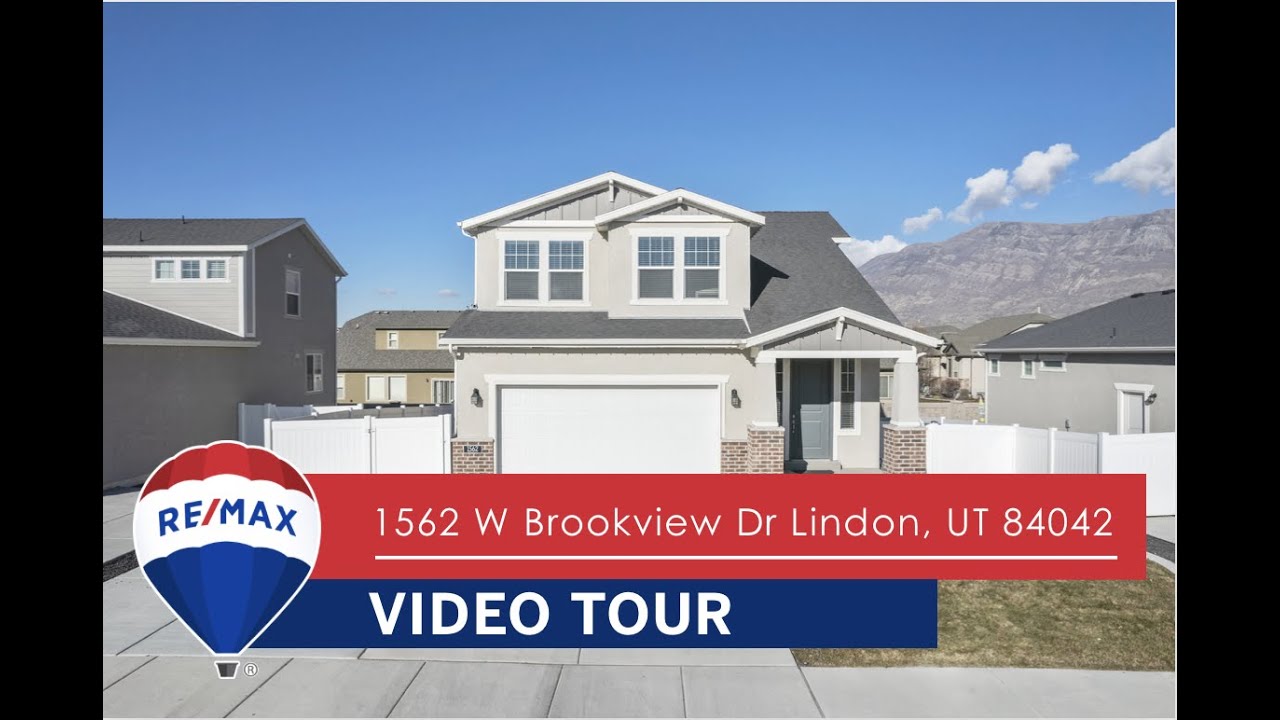 1562 W Brookview Dr, Lindon, UT |  Video Tour