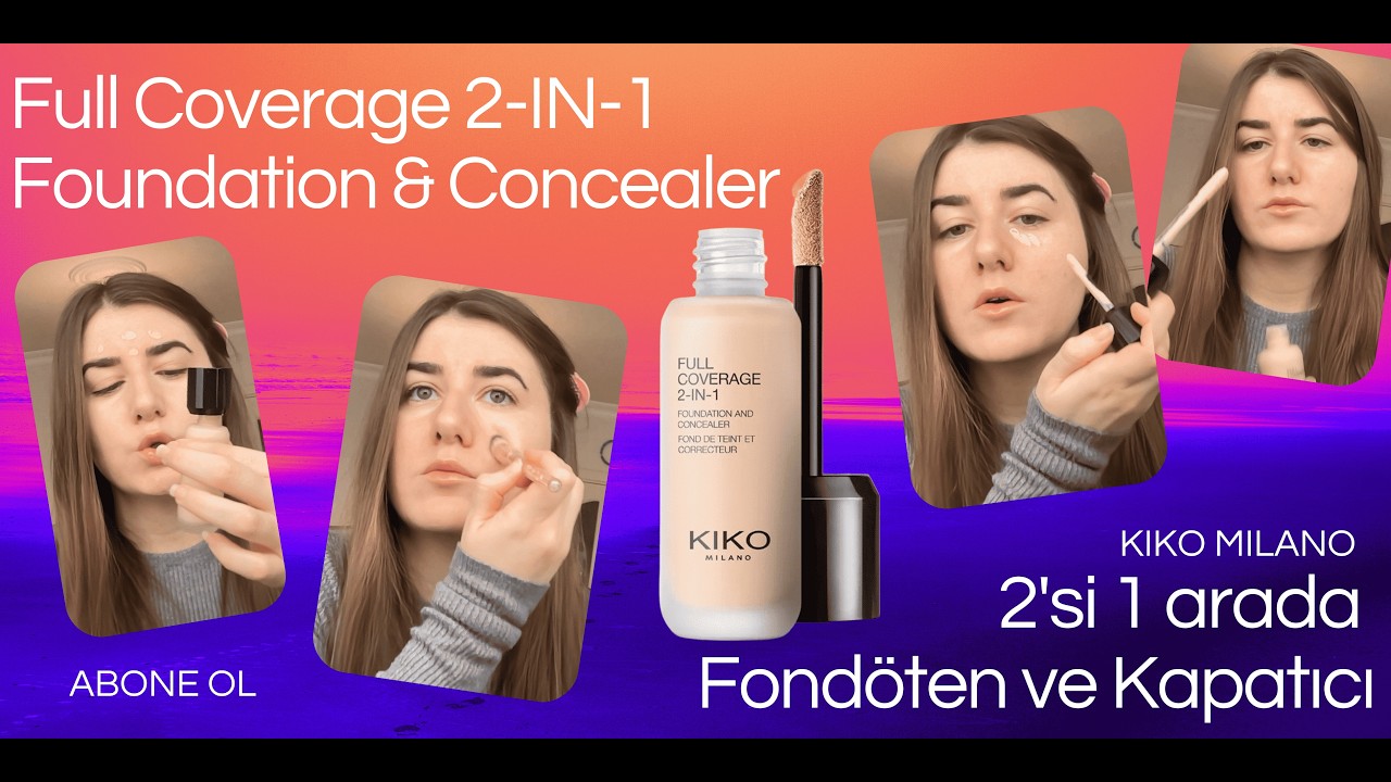 KIKO MILANO Fondöten & Kapatıcı 🥳 Deneyelim mi?