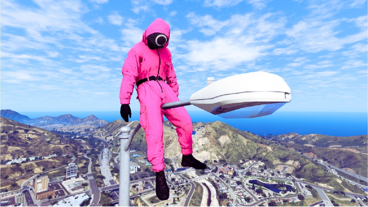 GTA 5 Epic Ragdoll Squid Game Guard Insane & Funny Ragdoll Moments Ep#8
