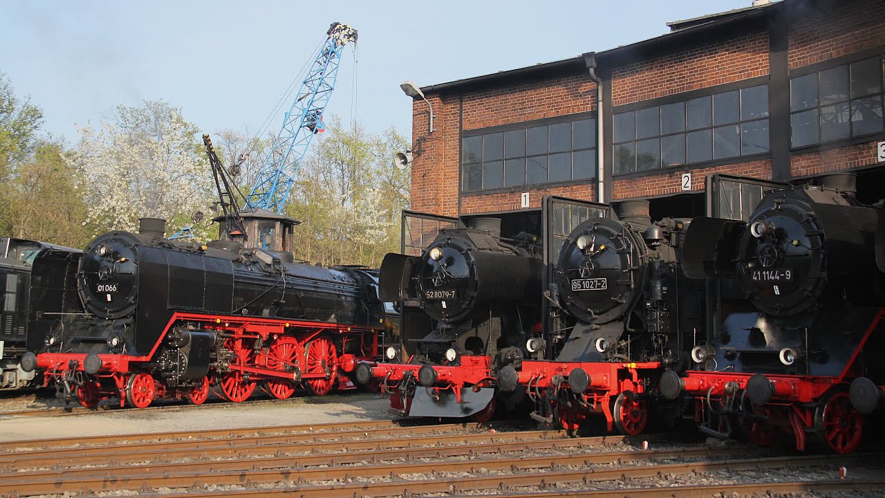 Das 17. Dresdner Dampfloktreffen 2025 - Freitag und Samstag, 11./12.04.