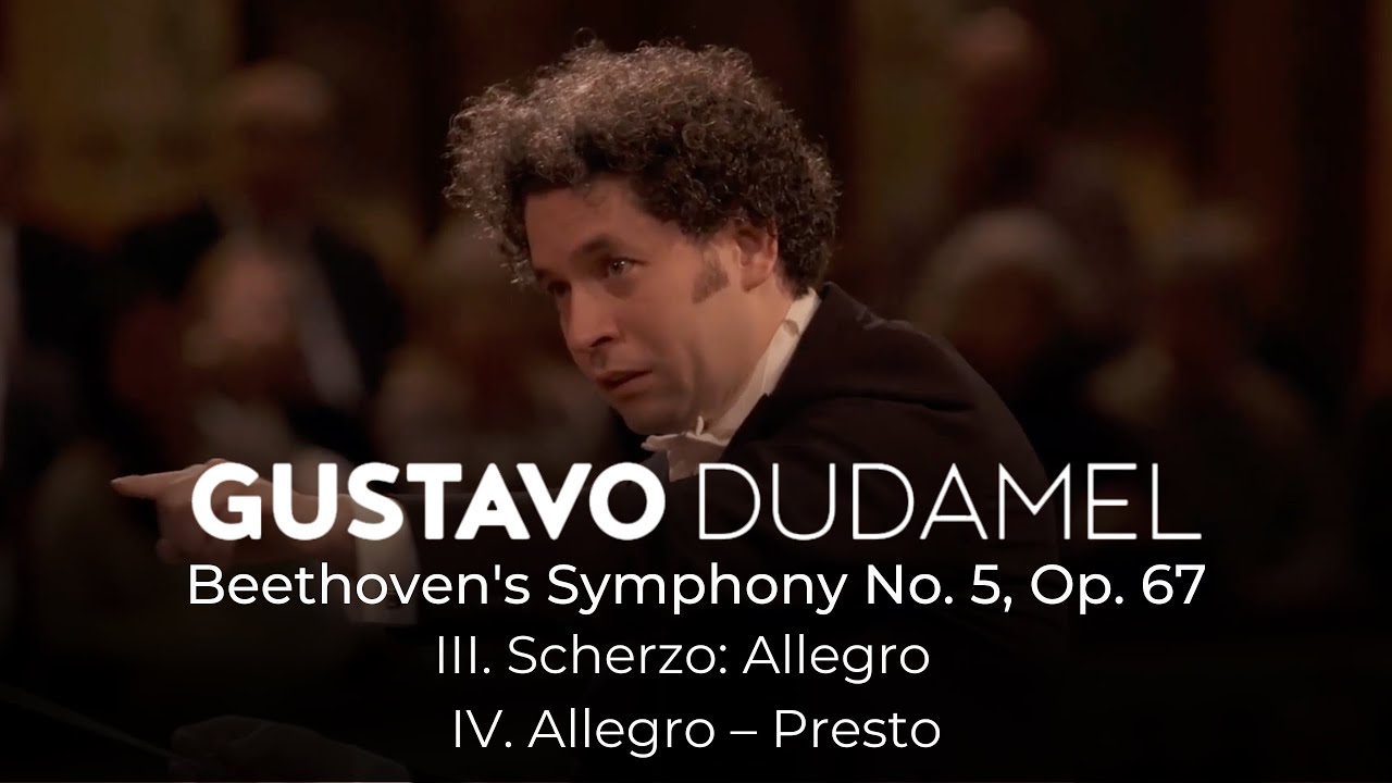 Gustavo Dudamel - Beethoven: Symphony No. 5 - Mvmt 3 & 4 (Orquesta Sinfónica Simón Bolívar)