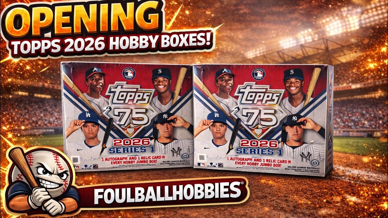 🚨 opening 2 jumbo Topps series 1 🚨