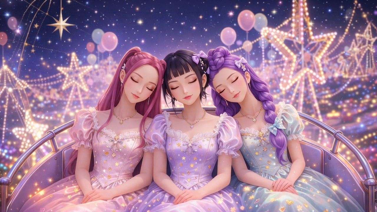 Huntrix Dreamy Sleeping Journey 🎵 Say Goodbye to Sleepless Nights Less Than 3 Minutes