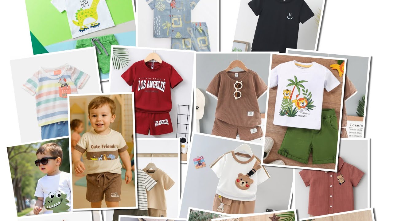 T shirt and neakr style artical for boys